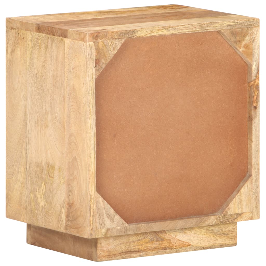 Sängbord Nattduksbord Trä 40x30x45 cm massivt mangoträ