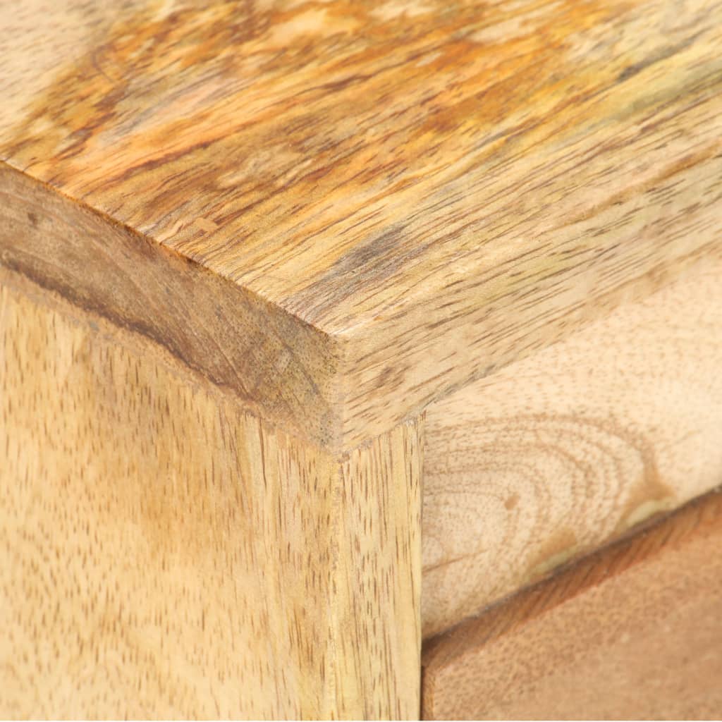 Sängbord Nattduksbord Trä 40x30x45 cm massivt mangoträ