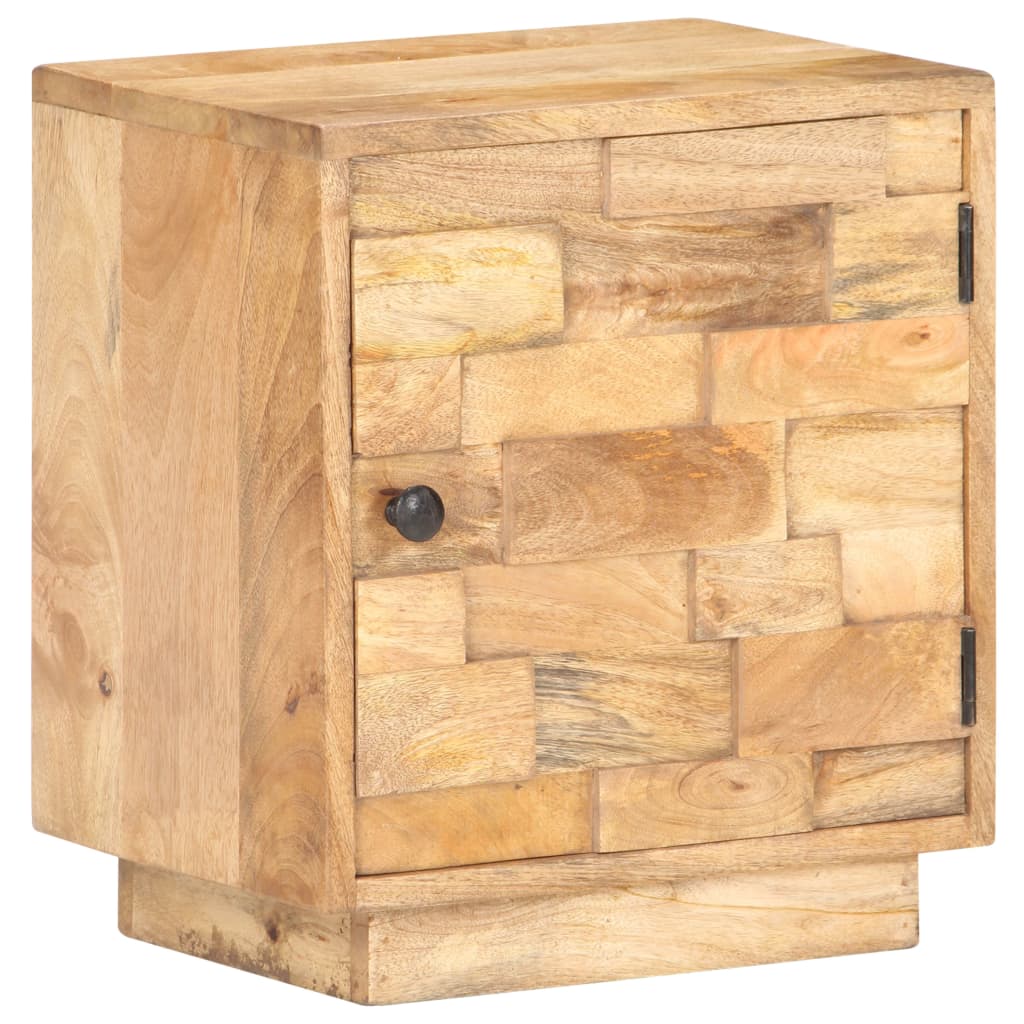 Sängbord Nattduksbord Trä 40x30x45 cm massivt mangoträ