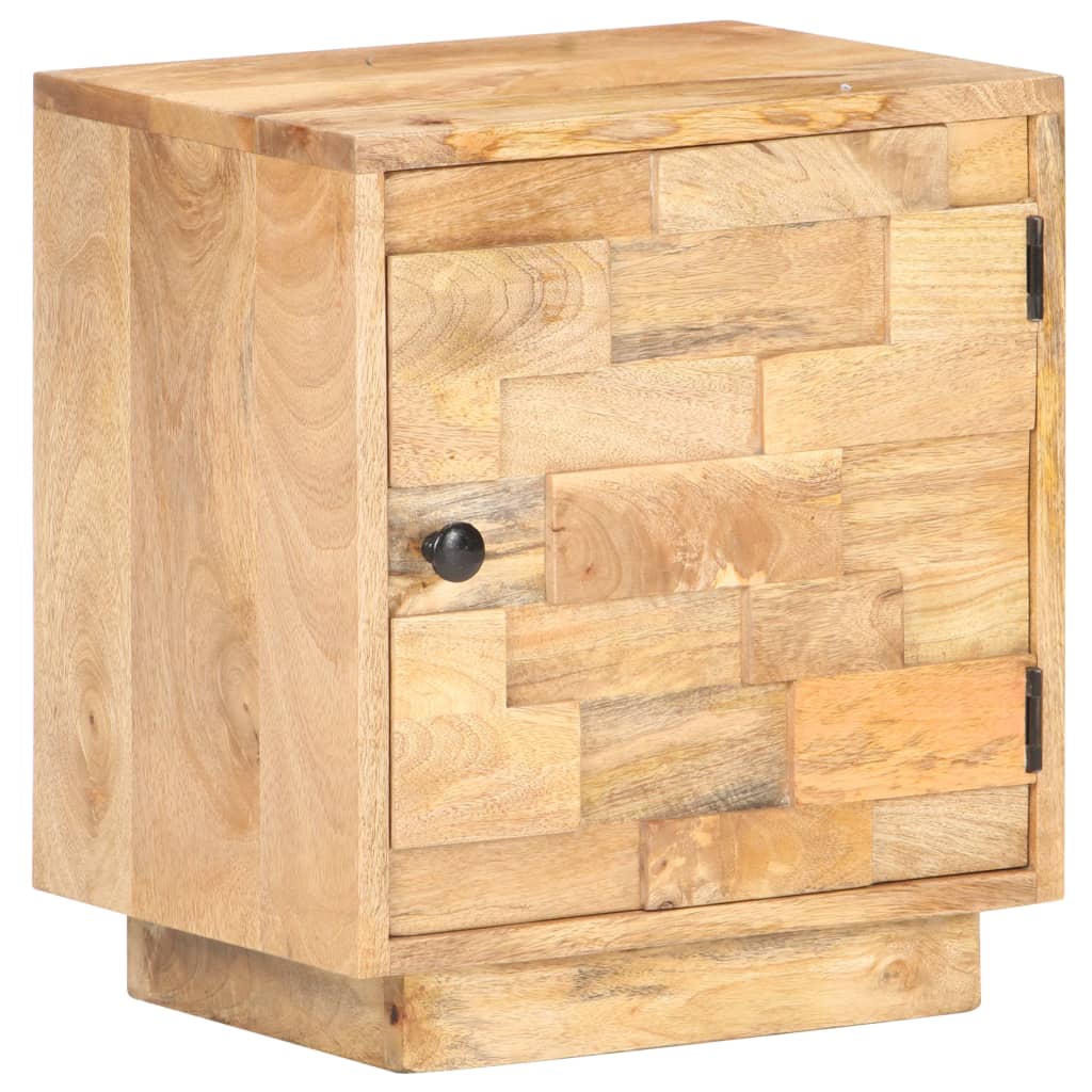 Sängbord Nattduksbord Trä 40x30x45 cm massivt mangoträ
