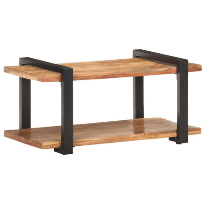 TV-Möbel Trä TV-Bänk 90x40x40 cm massivt akaciaträ