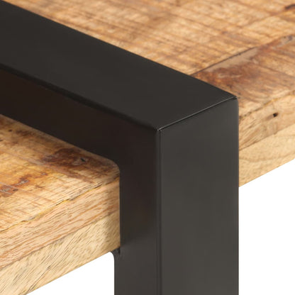 TV-Möbel Trä TV-Bänk 160x40x40 cm massivt grovt mangoträ