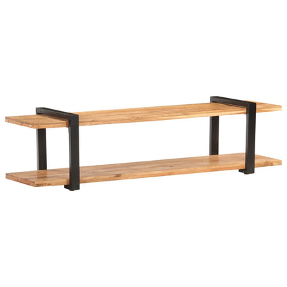 TV-Möbel Trä TV-Bänk 160x40x40 cm massivt akaciaträ