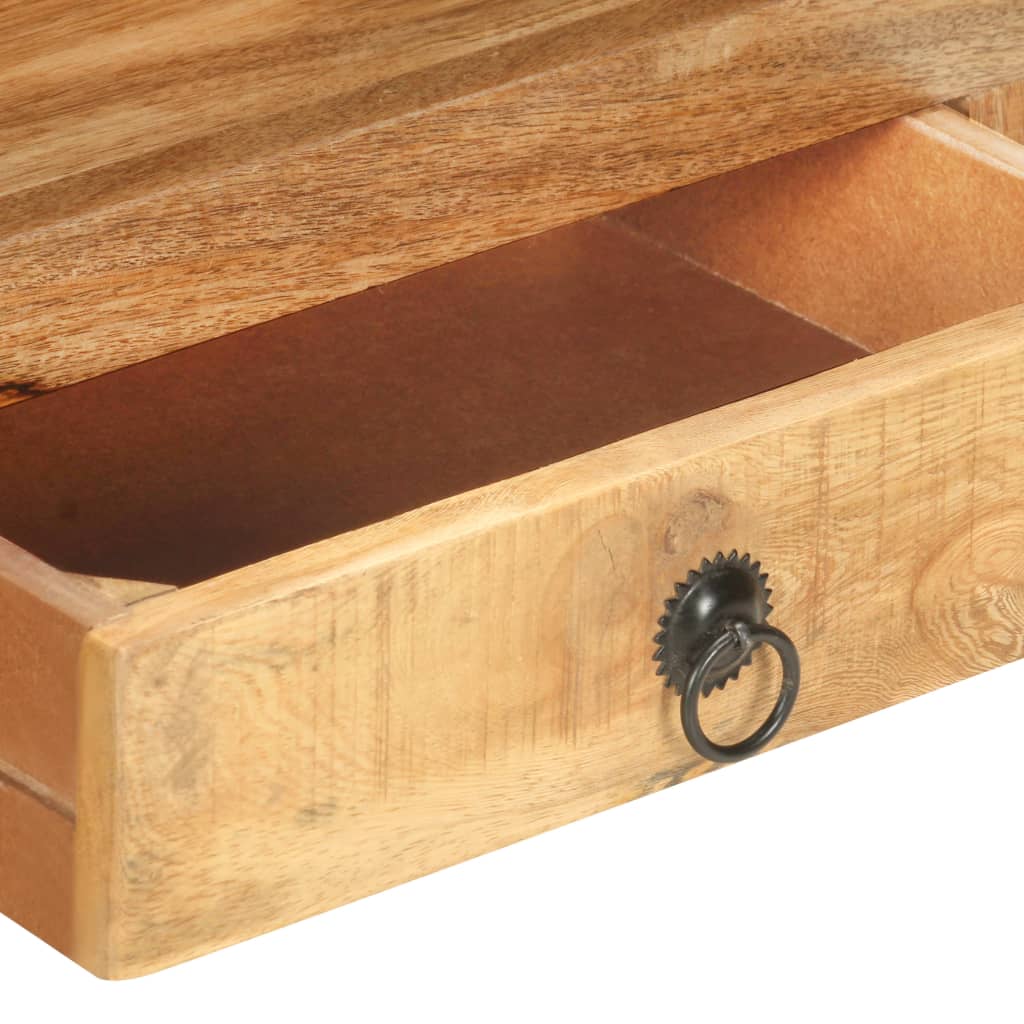 TV-Möbel Trä TV-Bänk 117x30x41 cm massivt grovt mangoträ