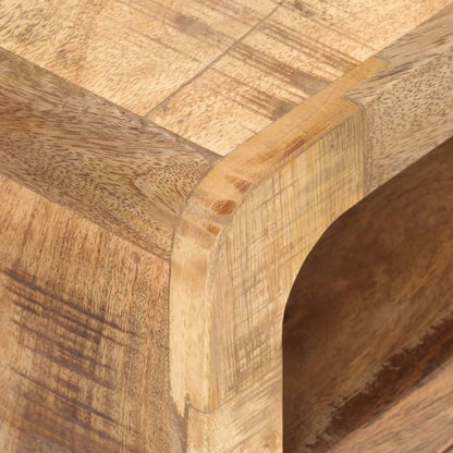 TV-Möbel Trä TV-Bänk 117x30x41 cm massivt grovt mangoträ