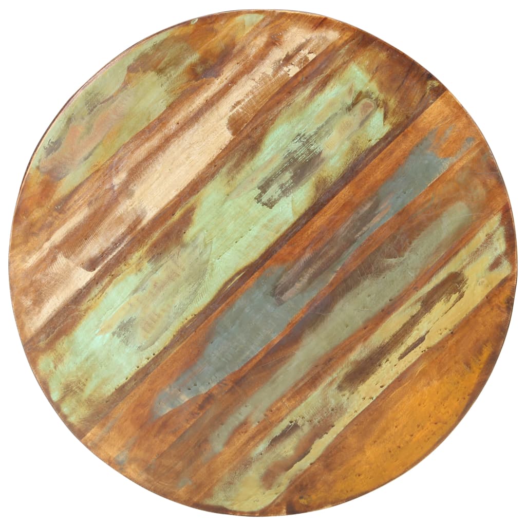 Soffbord Trä Ø68x43 cm massivt återvunnet trä