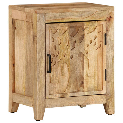 Sängbord Nattduksbord Trä 40x30x50 cm massivt mangoträ