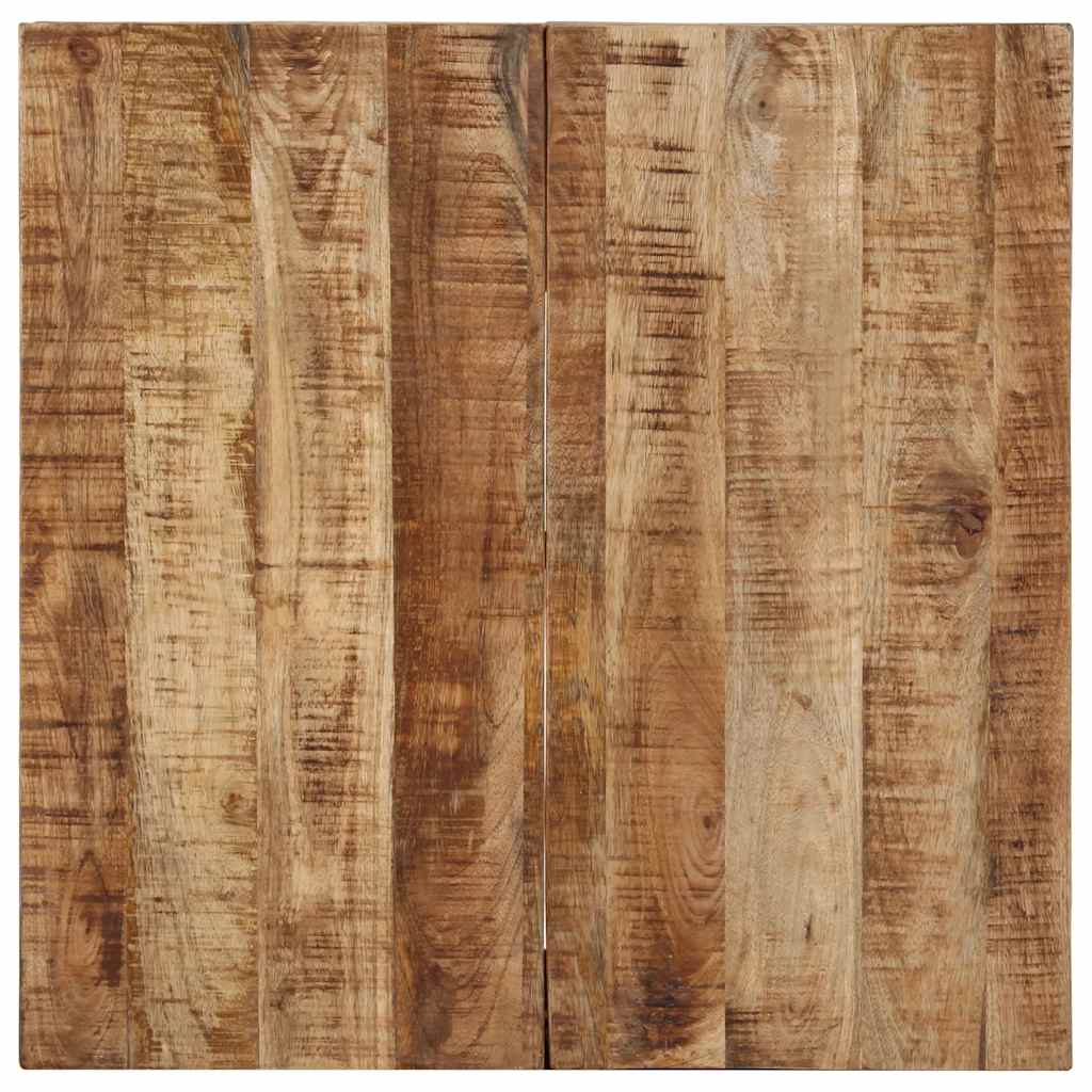 Soffbord Trä 68x68x41 cm grovt mangoträ