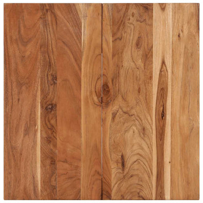 Soffbord Trä 68x68x41 cm massivt akaciaträ