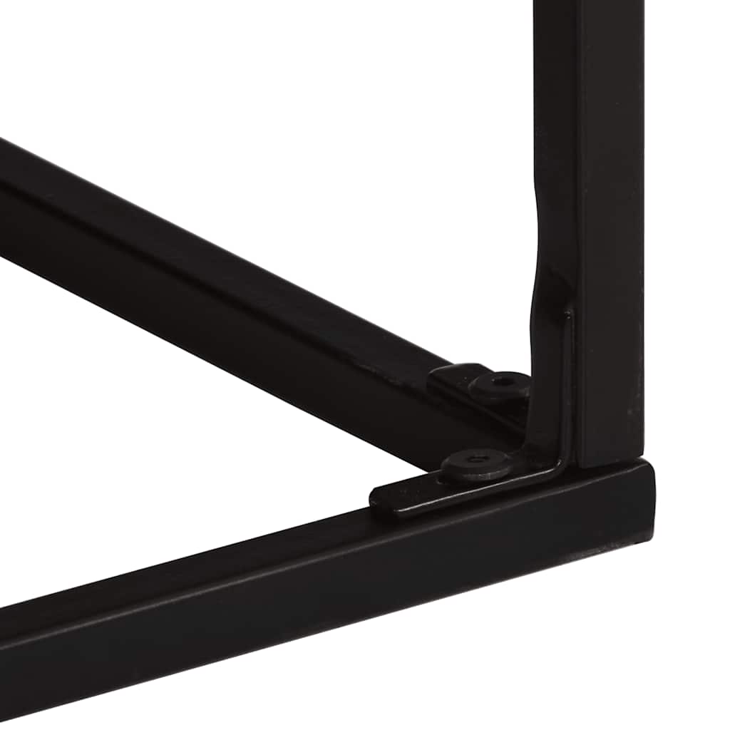 Soffbord Trä 68x68x41 cm massivt akaciaträ