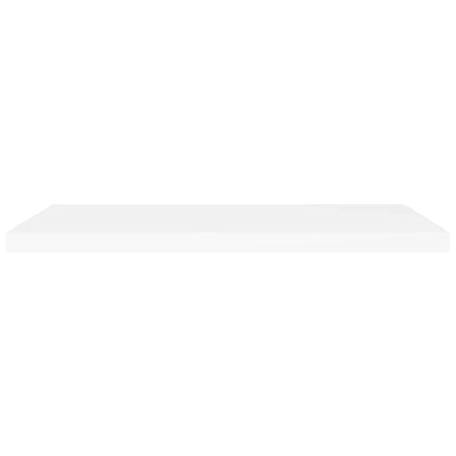 Vägghylla Vit 4 st Vit 90x23,5x3,8 cm MDF
