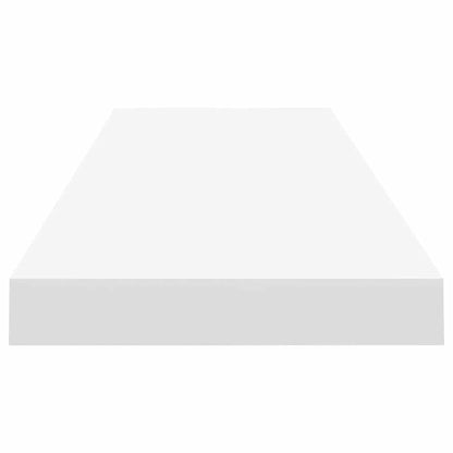 Vägghylla Vit 4 st Vit 90x23,5x3,8 cm MDF