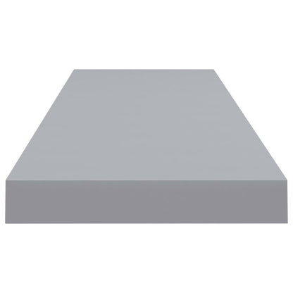 Vägghylla Grå Svävande Flytande 4 st 90x23,5x3,8 cm