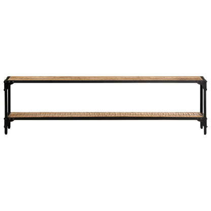 TV-bänk 150x30x40 cm massivt mangoträ