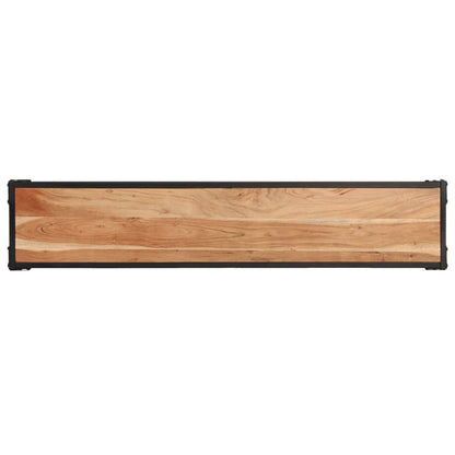TV-bänk 150x30x40 cm massivt akaciaträ
