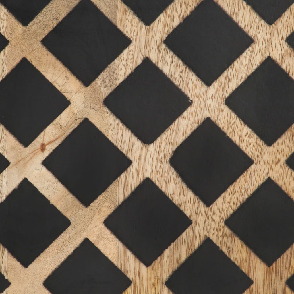 Skänk Trä 118x35x75 cm massivt mangoträ