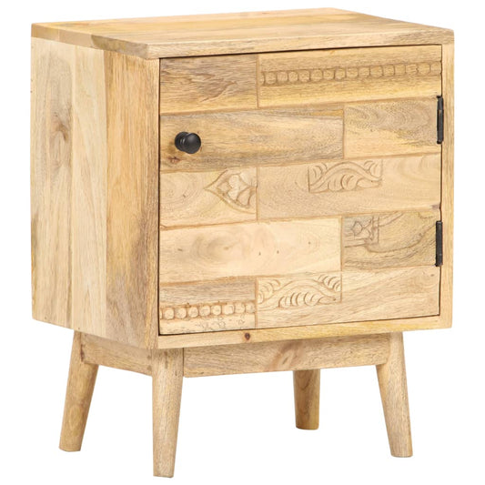 Sängbord 40x30x50 cm massivt mangoträ