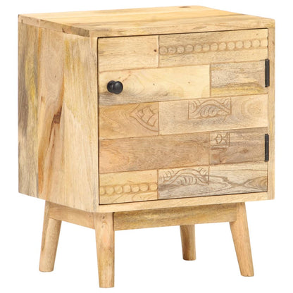 Sängbord 40x30x50 cm massivt mangoträ