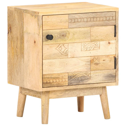 Sängbord 40x30x50 cm massivt mangoträ