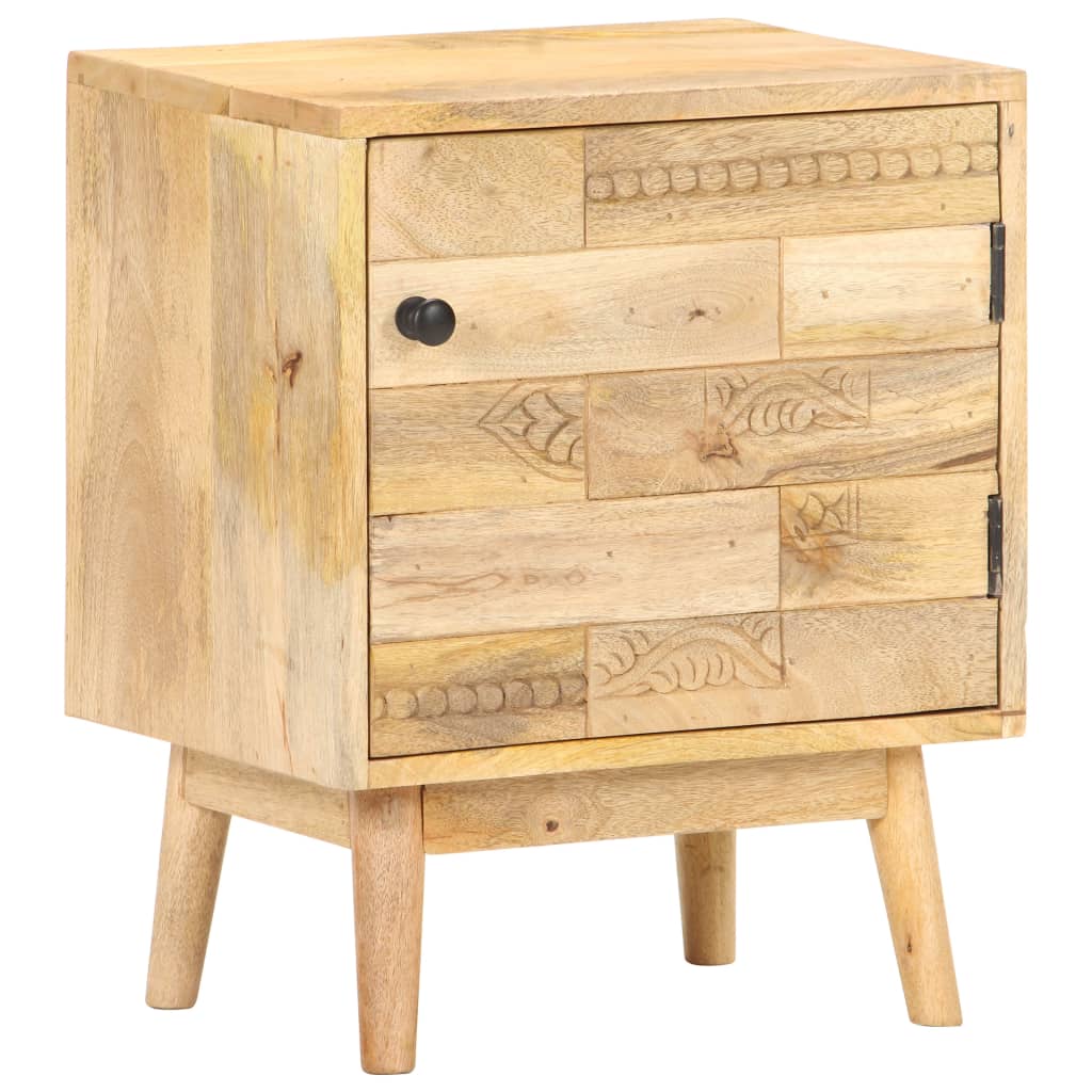 Sängbord 40x30x50 cm massivt mangoträ