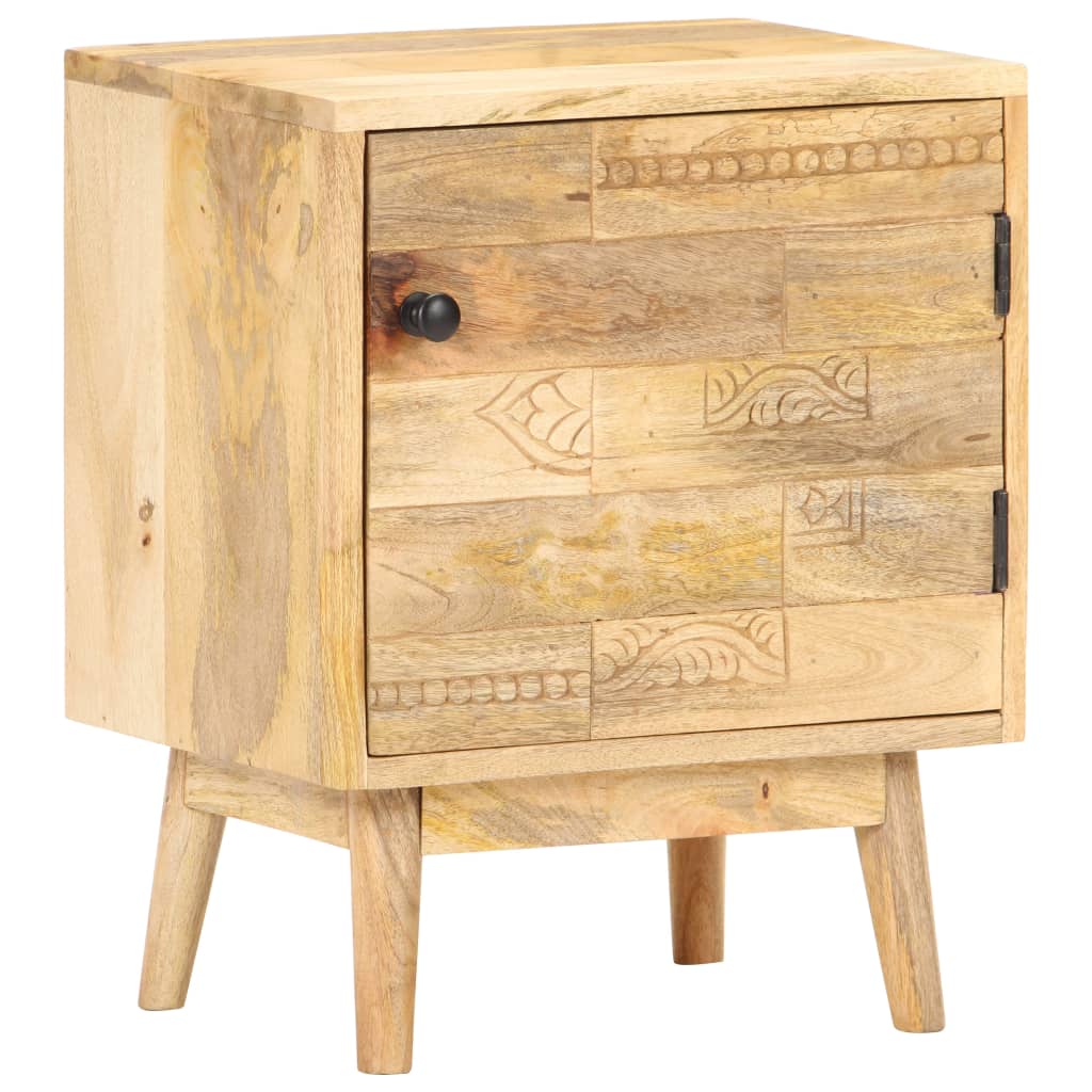 Sängbord 40x30x50 cm massivt mangoträ