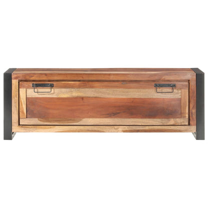 Skoställ Trä Skoskåp 120x35x40 cm massivt trä