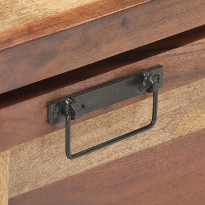 Skoställ Trä Skoskåp 120x35x40 cm massivt trä