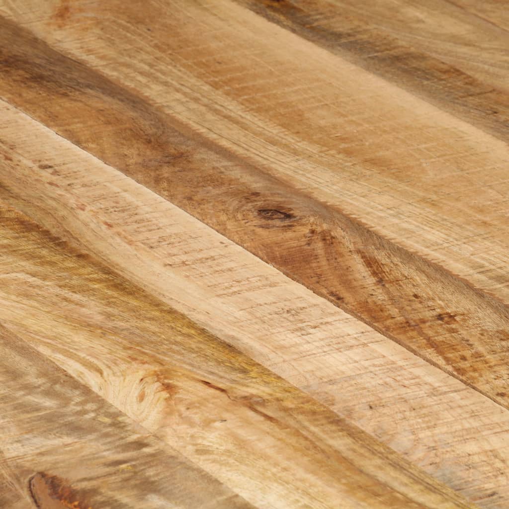 Soffbord Trä 120x120x40 cm grovt mangoträ