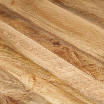 Soffbord Trä 120x120x40 cm grovt mangoträ