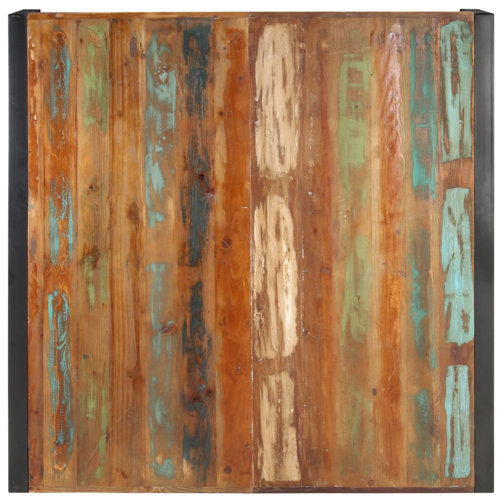 Soffbord Trä 120x120x40 cm massivt återvunnet trä