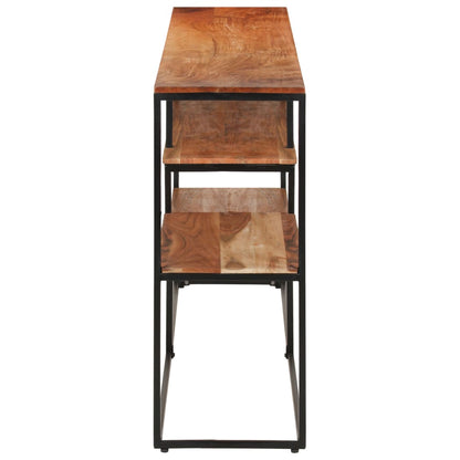 Skänk Trä 150x30x75 cm massivt akaciaträ