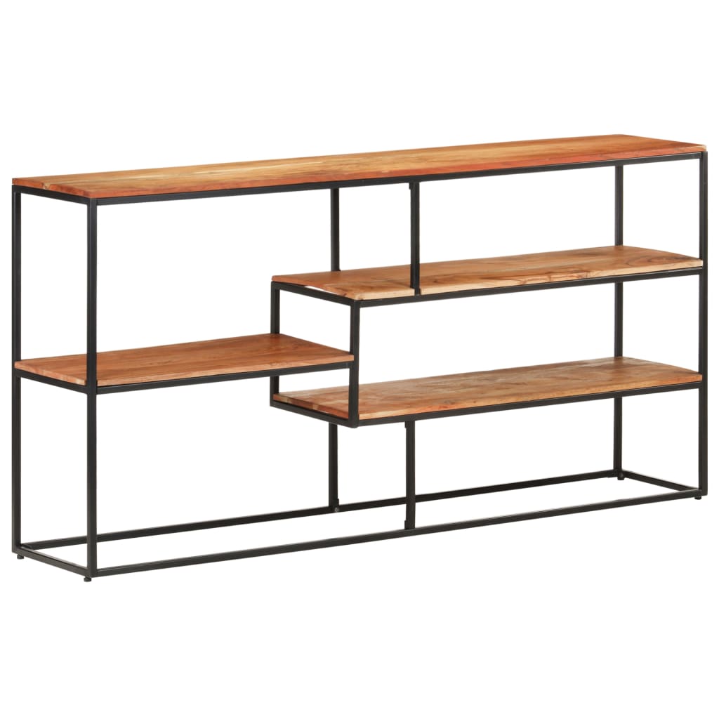 Skänk Trä 150x30x75 cm massivt akaciaträ