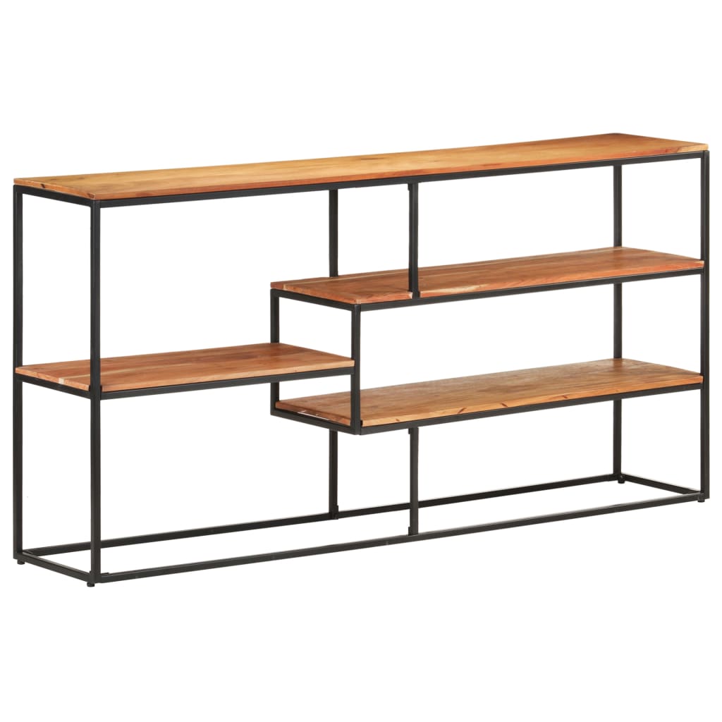 Skänk Trä 150x30x75 cm massivt akaciaträ