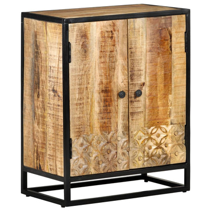 Skänk Trä Handsnidad 60x35x75 cm massivt mangoträ