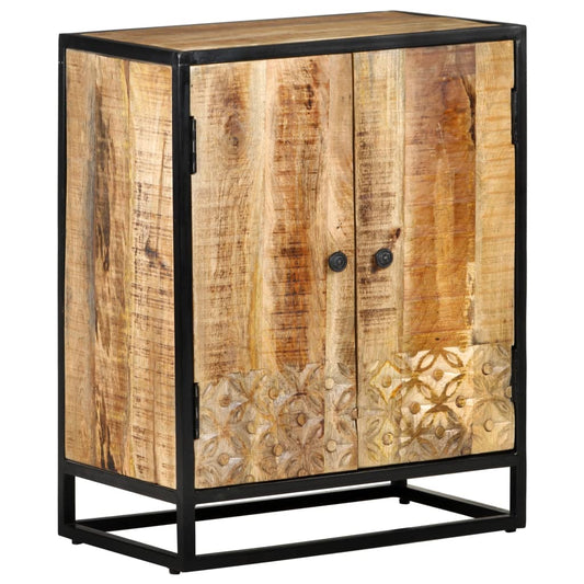 Skänk Trä Handsnidad 60x35x75 cm massivt mangoträ