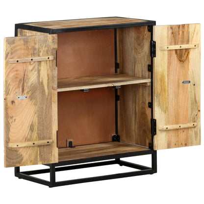 Skänk Trä Handsnidad 60x35x75 cm massivt mangoträ