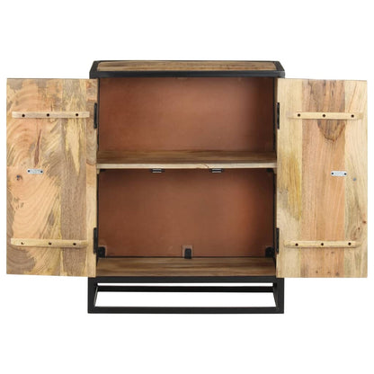 Skänk Trä Handsnidad 60x35x75 cm massivt mangoträ