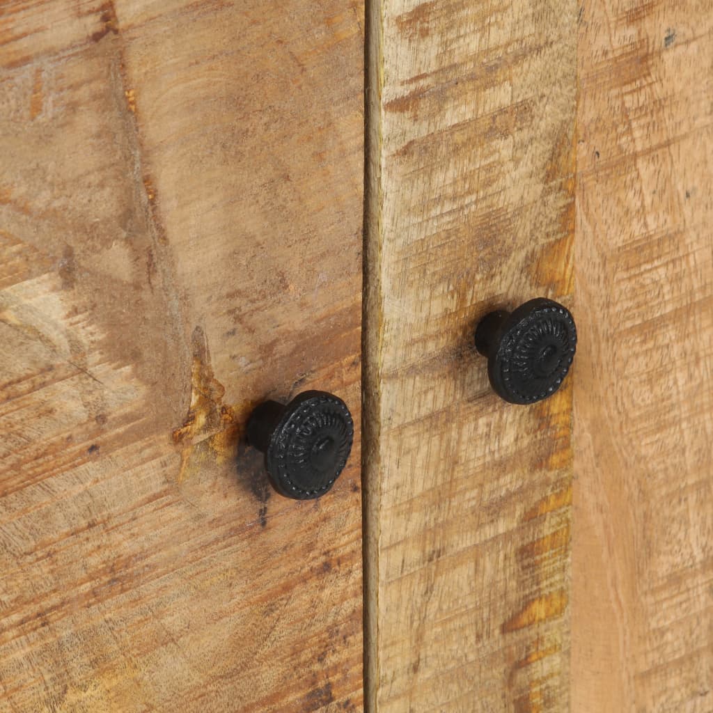 Skänk Trä Handsnidad 60x35x75 cm massivt mangoträ