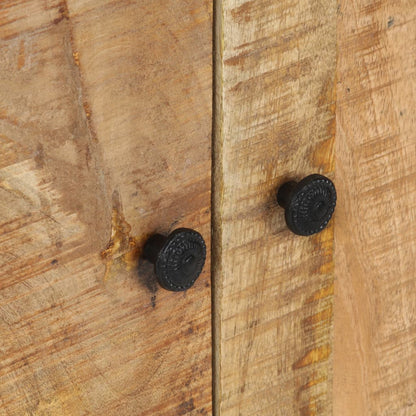 Skänk Trä Handsnidad 60x35x75 cm massivt mangoträ