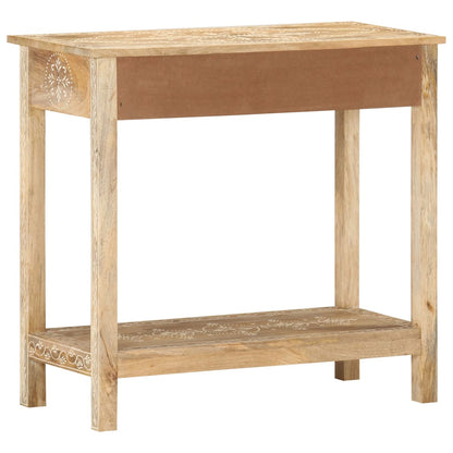Avlastningsbord Konsollbord Trä 80x35x74 cm massivt mangoträ