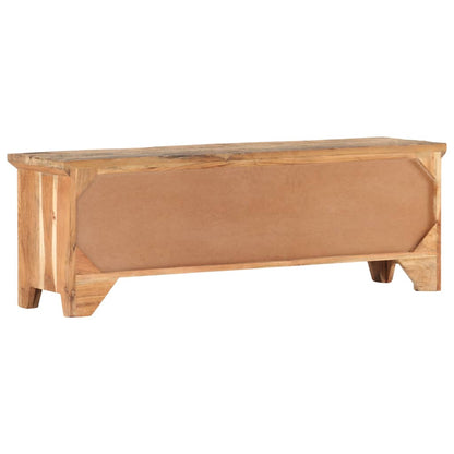 TV-Möbel Trä TV-Bänk 120x30x40 cm massivt akaciaträ och återvunnet trä