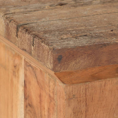 TV-Möbel Trä TV-Bänk 120x30x40 cm massivt akaciaträ och återvunnet trä