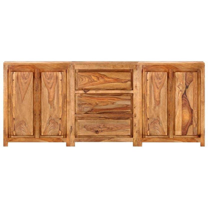 Skänk Trä med 3 lådor och 4 dörrar massivt trä