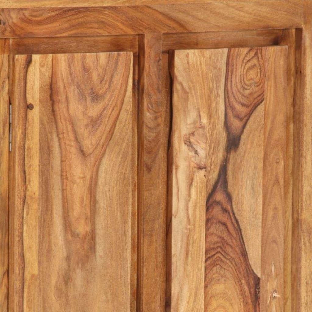 Skänk Trä med 3 lådor och 4 dörrar massivt trä