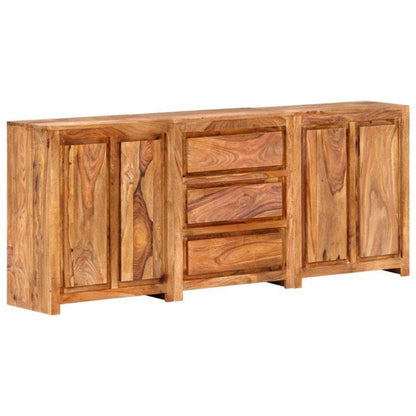 Skänk Trä med 3 lådor och 4 dörrar massivt trä