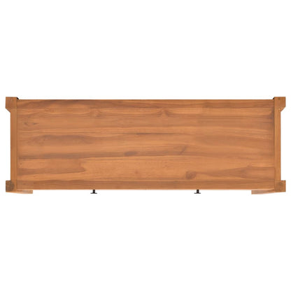 TV-Möbel Trä TV-Bänk 140x40x45 cm teak