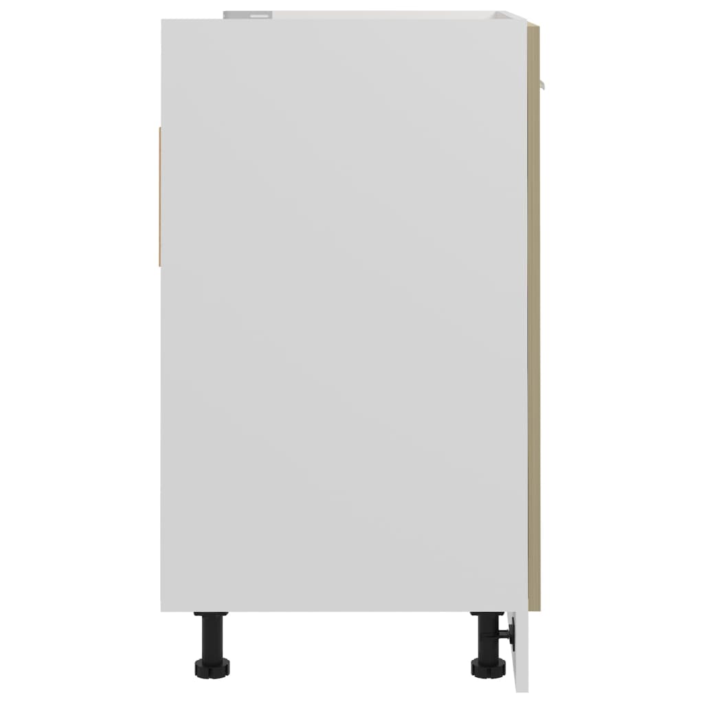 Köksinredning Underskåp för diskho Sonoma Ek 80x46x81,5 cm