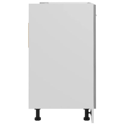 Köksinredning Underskåp för diskho Betonggrå 80x46x81,5 cm