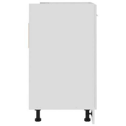 Köksinredning Underskåp Bänkskåp för diskho “Lyon” Högglans Vit 80x46x81,5 cm