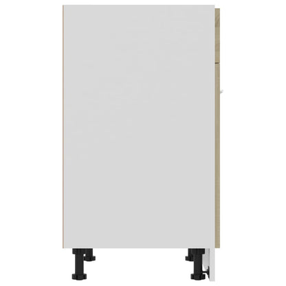 Köksinredning Underskåp med låda Sonoma Ek 60x46x81,5 cm